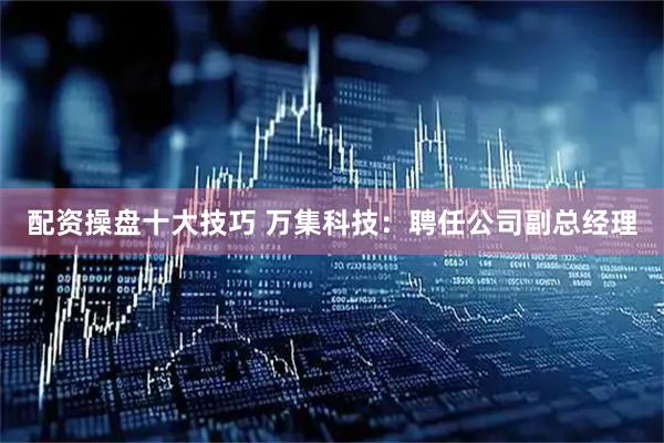 配资操盘十大技巧 万集科技：聘任公司副总经理